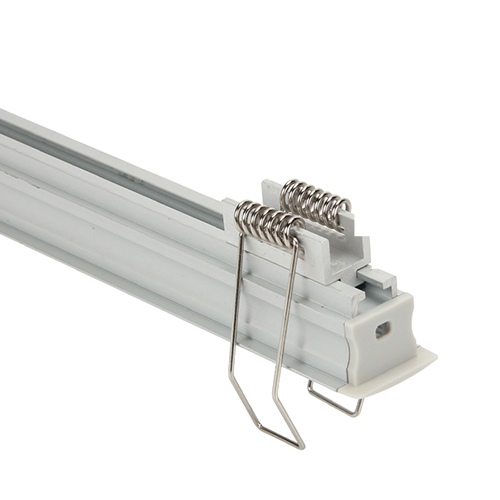 Pletina de aluminio para tiras LED (10cm) - FMAS Automatización