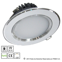 Serie A - Ø 19 cm 24 Watt - Blanco Cálido